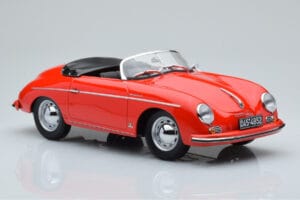Porsche 356 Speedster Červený Norev 1:18 187461 Kov – obrázok 4 z 6