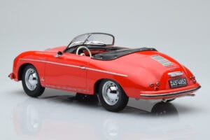 Porsche 356 Speedster Červený Norev 1:18 187461 Kov – obrázok 5 z 6