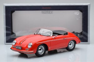 Porsche 356 Speedster Červený Norev 1:18 187461 Kov – obrázok 6 z 6