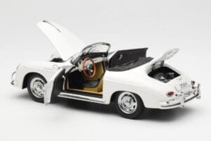 Porsche 356A Speedster Biely AUTOart 1:18 77862 Kov – obrázok 5 z 8