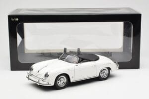 Porsche 356A Speedster Biely AUTOart 1:18 77862 Kov – obrázok 8 z 8