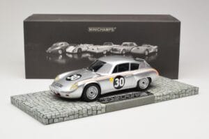 Porsche 356B 1600 GS Carrera GTL #30 B. Pon / C. Godin de Beaufort 24 Hours of Le Mans 1962 Minichamps 1:18 107626830 Kov – obrázok 6 z 6