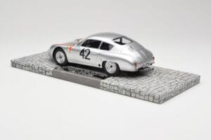Porsche 356B 1600 GS Carrera GTL Abarth #42 H. Herrmann / H. Linge Targa Florio 1962 Minichamps 1:18 107626842 Živica – obrázok 5 z 6