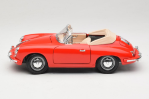 Porsche 356B Kabriolet Červený Tchibo 1:18 45703 Kov – obrázok 4 z 8