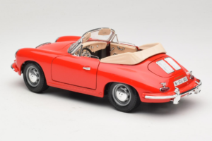 Porsche 356B Kabriolet Červený Tchibo 1:18 45703 Kov – obrázok 7 z 8