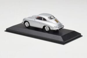 Porsche 356B Coupe Strieborný Minichamps 1:43 400064321 Kov – obrázok 3 z 4