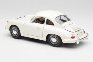 Porsche 356B Biely Bburago 1:18 3021-M3 Kov – obrázok 7 z 8