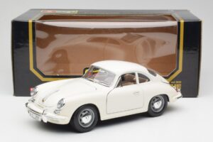 Porsche 356B Biely Bburago 1:18 3021-M3 Kov – obrázok 8 z 8