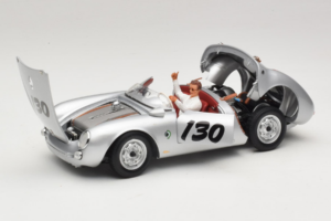 Porsche 550 A Spyder Little Bastard James Dean Schuco 1:18 450033200 Kov – obrázok 2 z 8