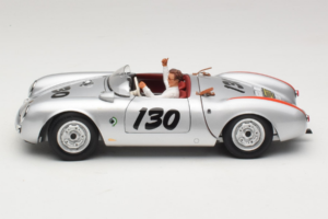 Porsche 550 A Spyder Little Bastard James Dean Schuco 1:18 450033200 Kov – obrázok 4 z 8
