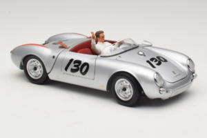 Porsche 550 A Spyder Little Bastard James Dean Schuco 1:18 450033200 Kov – obrázok 6 z 8