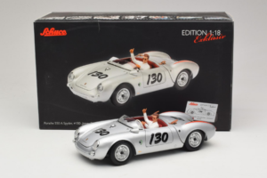 Porsche 550 A Spyder Little Bastard James Dean Schuco 1:18 450033200 Kov – obrázok 8 z 8