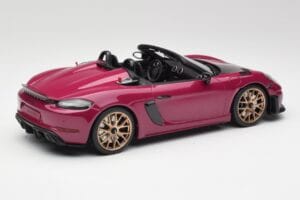 Porsche 718 982 Spyder RS Weissach Package Ruby Star Neo GT Spirit 1:18 GT486 Živica – obrázok 2 z 6