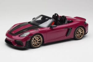 Porsche 718 982 Spyder RS Weissach Package Ruby Star Neo GT Spirit 1:18 GT486 Živica