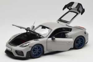 Porsche 718 Cayman 982 GT4 RS Weissach Package Chalk Norev 1:18 187253 Kov – obrázok 3 z 8