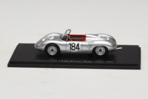 Porsche 718 RS 60 #184 J. Bonnier / H. Herrmann Winner Targa Florio 1960 Spark 1:43 43TF60 Živica