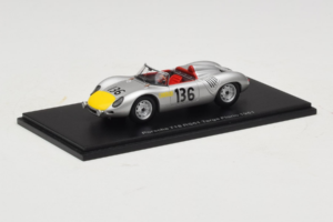Porsche 718 RS 61 #136 S. Moss / G. Hill Porsche KG Targa Florio 1961 Spark 1:43 S4149 Živica – obrázok 2 z 4