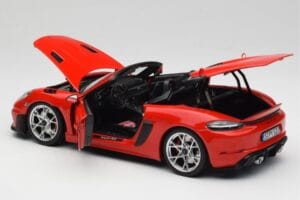 Porsche 718 Spyder RS Guards Red Norev 1:18 187271 Kov – obrázok 5 z 8