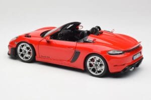 Porsche 718 Spyder RS Guards Red Norev 1:18 187271 Kov – obrázok 7 z 8