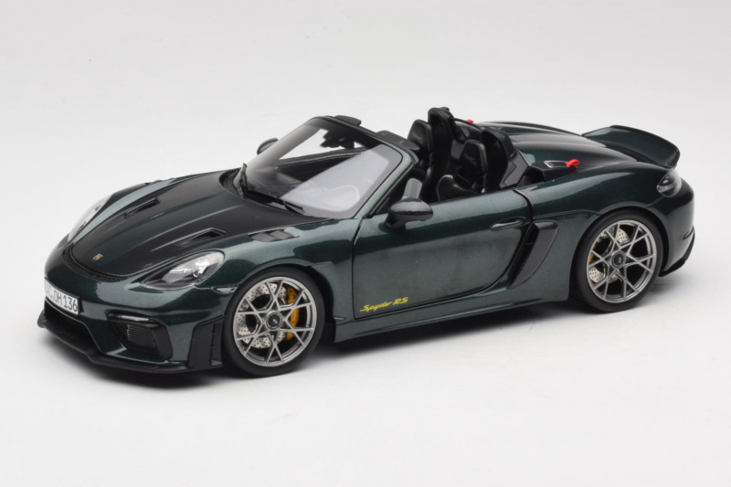 Porsche 718 Spyder RS Weissach Pack Forest Green Norev 1:18 187272 Kov