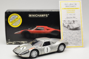 Porsche 904 GTS #1 Japan Grand Prix 1964 Minichamps 1:18 183646701 Kov – obrázok 8 z 8