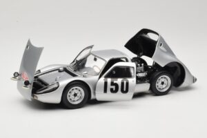 Porsche 904 GTS #150 E. Bohringer Rally Monte Carlo 1965 Class Winner Minichamps 1:18 180656750 Kov – obrázok 2 z 8