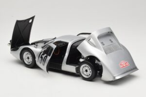 Porsche 904 GTS #150 E. Bohringer Rally Monte Carlo 1965 Class Winner Minichamps 1:18 180656750 Kov – obrázok 5 z 8