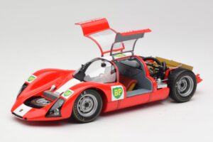 Porsche 906E BP World Record Runs Monza 1967 Minichamps 1:18 100676100 Kov – obrázok 2 z 8