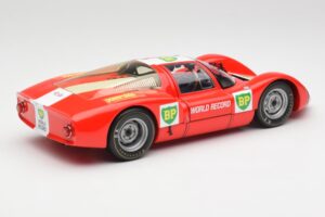 Porsche 906E BP World Record Runs Monza 1967 Minichamps 1:18 100676100 Kov – obrázok 3 z 8