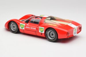 Porsche 906E BP World Record Runs Monza 1967 Minichamps 1:18 100676100 Kov – obrázok 7 z 8