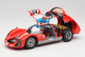 Porsche 906K #49 R. Vogele / J. Siffert 12 Hours of Sebring 1966 Minichamps 1:18 100666149 Kov – obrázok 2 z 8