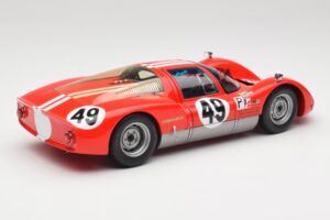 Porsche 906K #49 R. Vogele / J. Siffert 12 Hours of Sebring 1966 Minichamps 1:18 100666149 Kov – obrázok 3 z 8