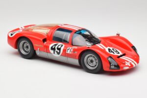 Porsche 906K #49 R. Vogele / J. Siffert 12 Hours of Sebring 1966 Minichamps 1:18 100666149 Kov – obrázok 6 z 8