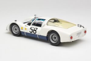 Porsche 906K #58 G. Klass / R. Stommelen 24 Hours of Le Mans 1966 Minichamps 1:18 100666158 Kov – obrázok 7 z 8