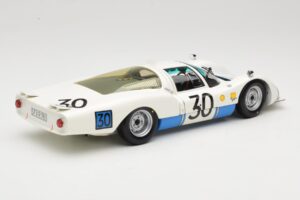 Porsche 906 LE #30 J. Siffert / C. Davis GT Class Winner Le Mans 1966 Minichamps 1:18 100666130 Kov – obrázok 3 z 8