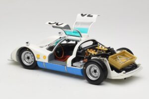 Porsche 906 LE #30 J. Siffert / C. Davis GT Class Winner Le Mans 1966 Minichamps 1:18 100666130 Kov – obrázok 5 z 8