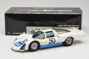 Porsche 906 LE #30 J. Siffert / C. Davis GT Class Winner Le Mans 1966 Minichamps 1:18 100666130 Kov – obrázok 8 z 8