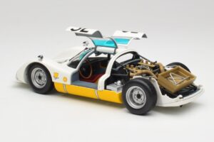Porsche 906LH #32 Porsche System Engineering G. Schutz / P. De Klerk 24 Hours of Le Mans 1966 Minichamps 1:18 100666132 Kov – obrázok 5 z 8