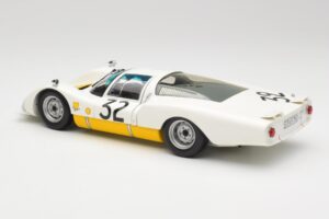 Porsche 906LH #32 Porsche System Engineering G. Schutz / P. De Klerk 24 Hours of Le Mans 1966 Minichamps 1:18 100666132 Kov – obrázok 7 z 8