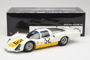 Porsche 906LH #32 Porsche System Engineering G. Schutz / P. De Klerk 24 Hours of Le Mans 1966 Minichamps 1:18 100666132 Kov – obrázok 8 z 8