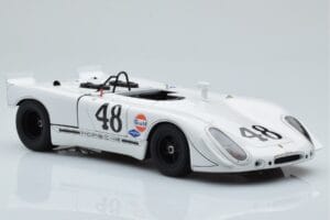 Porsche 908/02 #48 S. McQueen / P. Revson 12 Hours of Sebring 2nd Place Post Race Version 1970 AUTOart 1:18 87072 Kov – obrázok 6 z 8