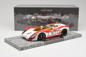 Porsche 908/02 Spyder #6 K. Lins / R. Attwood Nürburgring 1000km 1969 Minichamps 1:18 107692006 Kov – obrázok 6 z 6