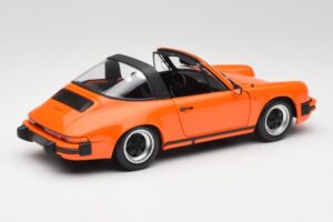 Porsche 911 930 Carrera 3.2 Targa Oranžový Minichamps 1:18 100063064 Kov – obrázok 3 z 8