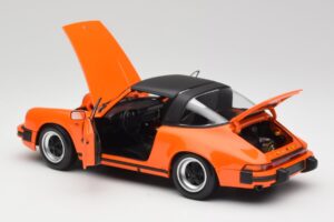 Porsche 911 930 Carrera 3.2 Targa Oranžový Minichamps 1:18 100063064 Kov – obrázok 5 z 8