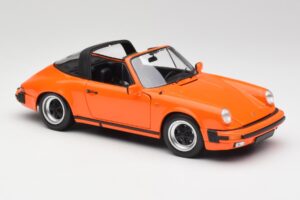 Porsche 911 930 Carrera 3.2 Targa Oranžový Minichamps 1:18 100063064 Kov – obrázok 6 z 8