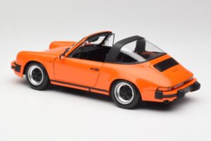 Porsche 911 930 Carrera 3.2 Targa Oranžový Minichamps 1:18 100063064 Kov – obrázok 7 z 8