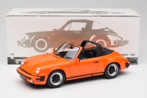 Porsche 911 930 Carrera 3.2 Targa Oranžový Minichamps 1:18 100063064 Kov – obrázok 8 z 8