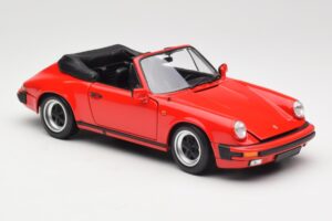 Porsche 911 930 Carrera 3.2 Cabriolet Guards Red Minichamps 1:18 110063030 Kov – obrázok 6 z 8