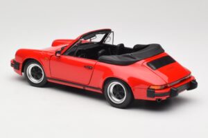 Porsche 911 930 Carrera 3.2 Cabriolet Guards Red Minichamps 1:18 110063030 Kov – obrázok 7 z 8