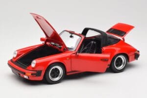 Porsche 911 930 Carrera Targa 3.2 Guards Red Minichamps 1:18 100063061 Kov – obrázok 2 z 9